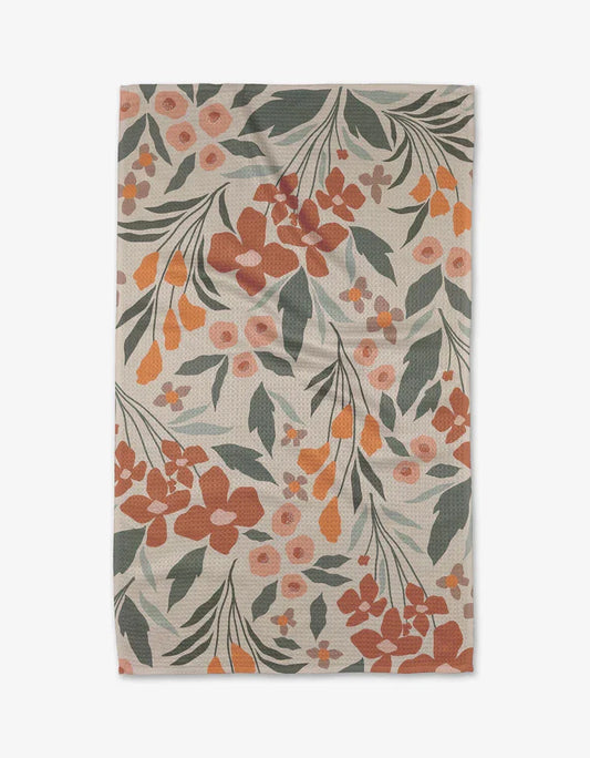 Geometry Fallowers Kitchen Tea Towel - Marcel’s Culinary Experience