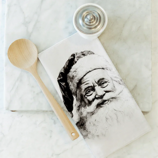 St. Nicholas Tea Towel - Natural - Marcel’s Culinary Experience