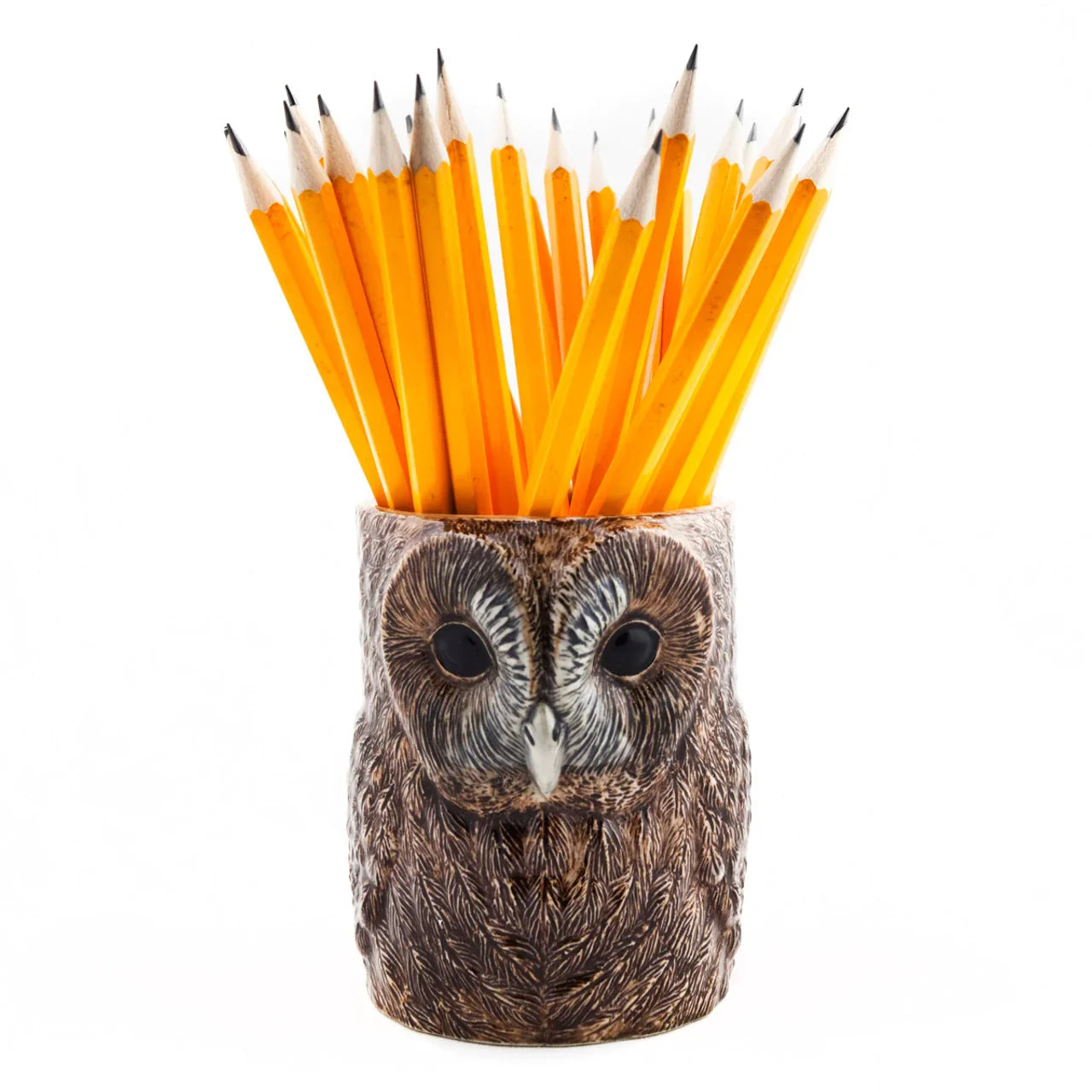 Quail Ceramics Tawny Owl Pencil Pot - Marcel’s Culinary Experience