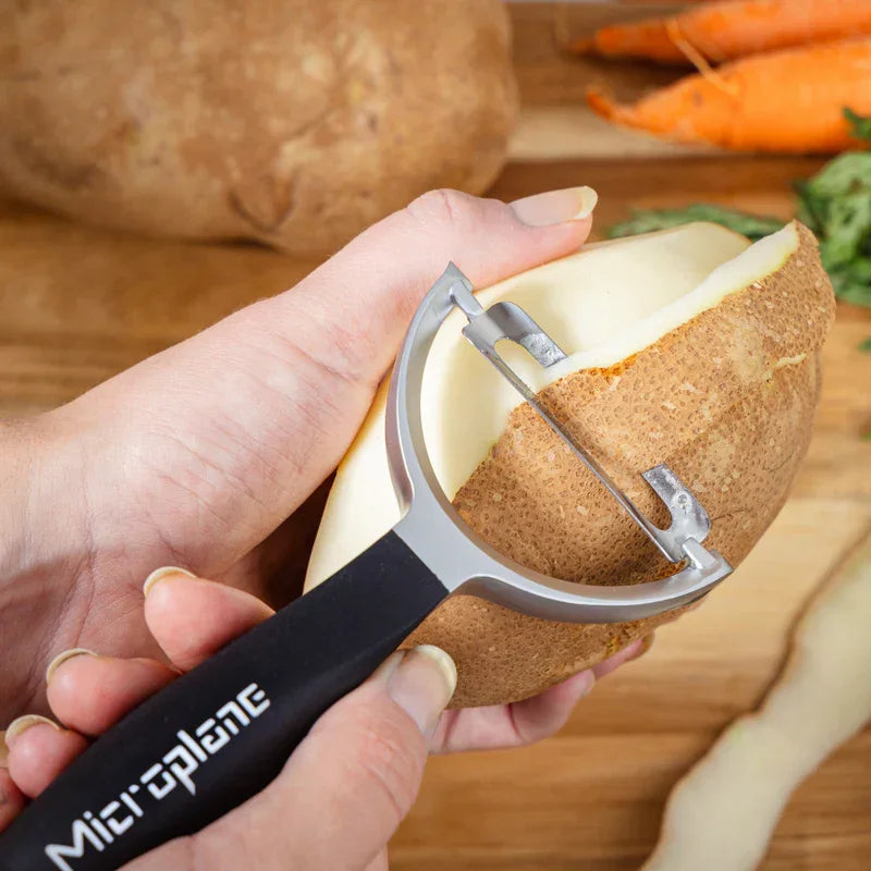 Microplane Professional Y Straight Blade Stainless Steel Peeler - Marcel’s Culinary Experience