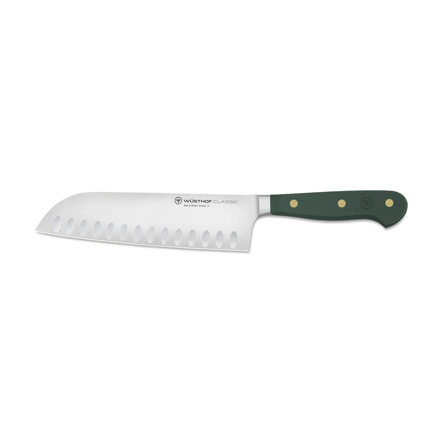 Wusthof Classic 7" Hollow Edge Santoku - Fresh Rosemary