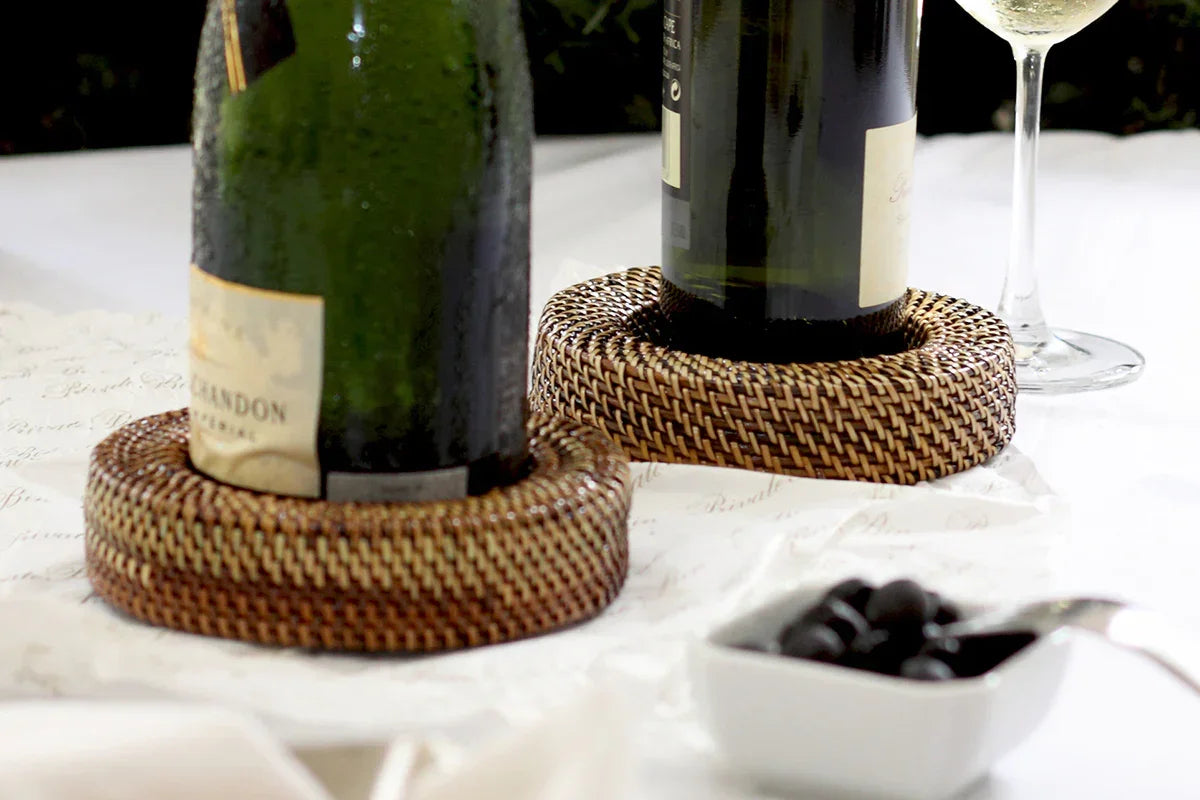 Wine and Champagne Bottle Coaster