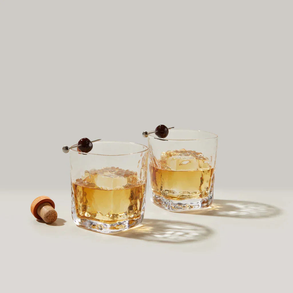 Simon Pearce Woodbury Double Old-Fashioned, set of 2 - Marcel’s Culinary Experience