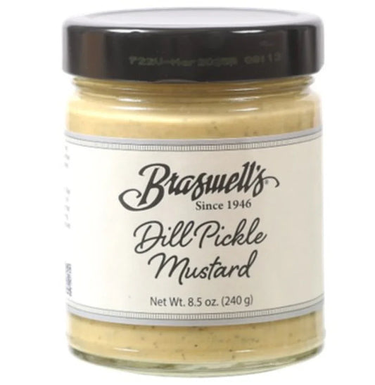 Braswell's Dill Pickle Mustard 8.5 oz