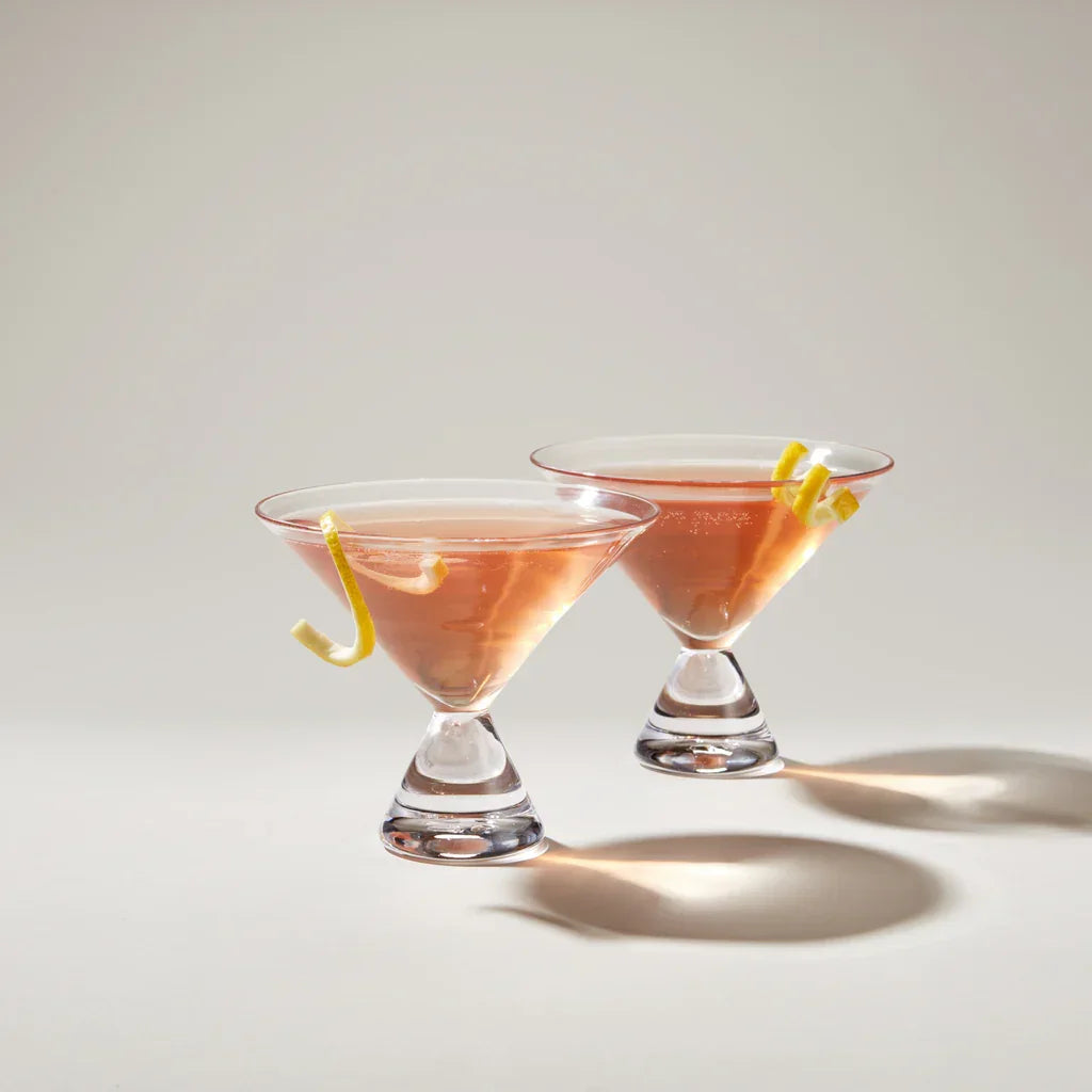 Simon Pearce Westport Stemless Martini, Set of 2 - Marcel’s Culinary Experience