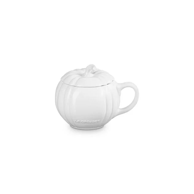 Le Creuset Pumpkin Mug with Lid