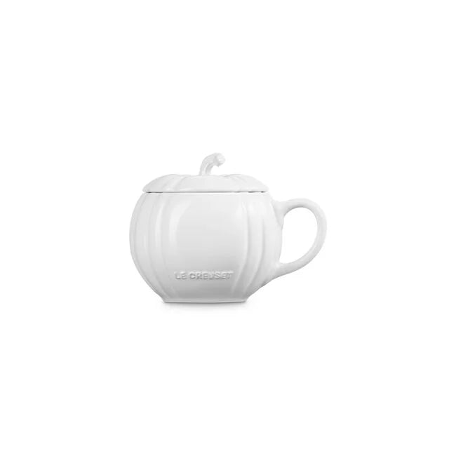 Le Creuset Pumpkin Mug with Lid