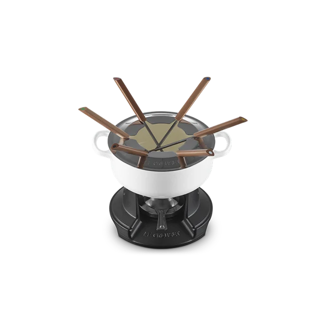 Le Creuset Alpine Signature Fondue Set 2.5 Qt