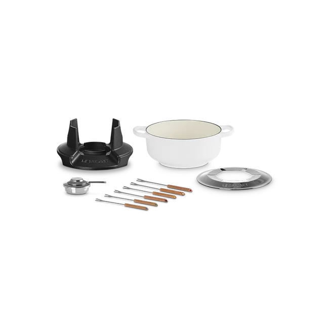 Le Creuset Alpine Signature Fondue Set 2.5 Qt