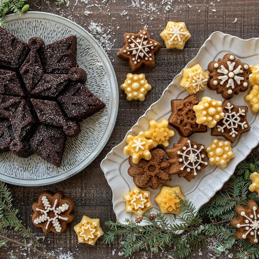 Nordic Ware Frozen Snowflake Cakelet Pan - Marcel’s Culinary Experience