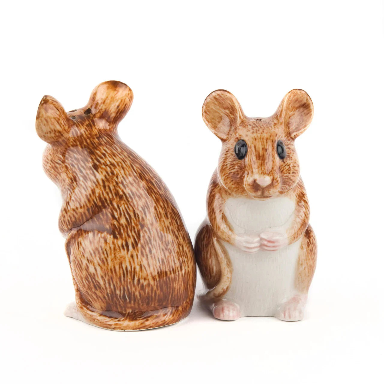 Quail Ceramics Wood Mouse Salt and Pepper - Marcel’s Culinary Experience