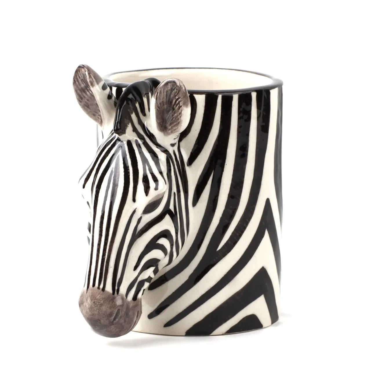 Quail Ceramics Zebra Pencil Pot - Marcel’s Culinary Experience