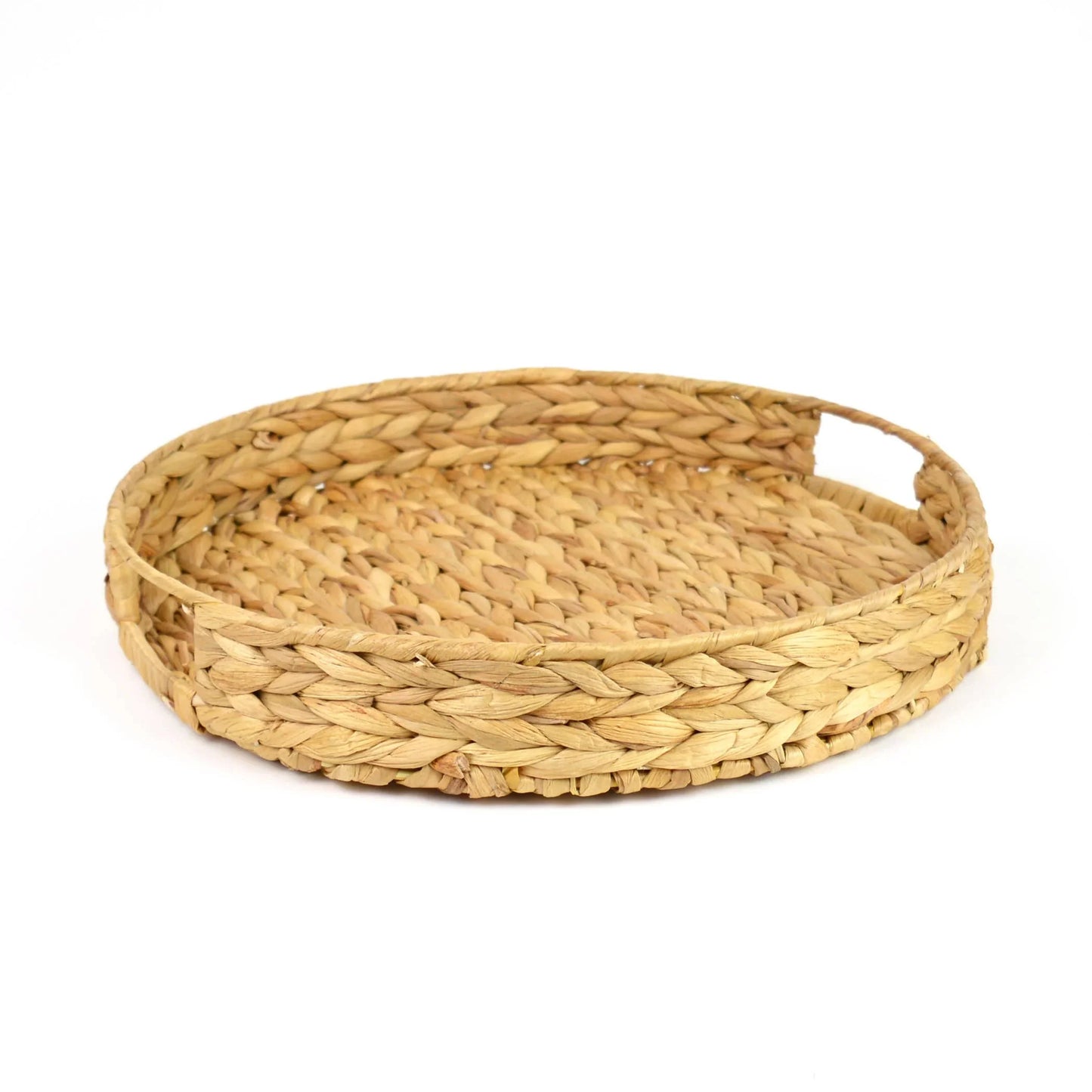 Natural Woven Round Tray - Marcel’s Culinary Experience
