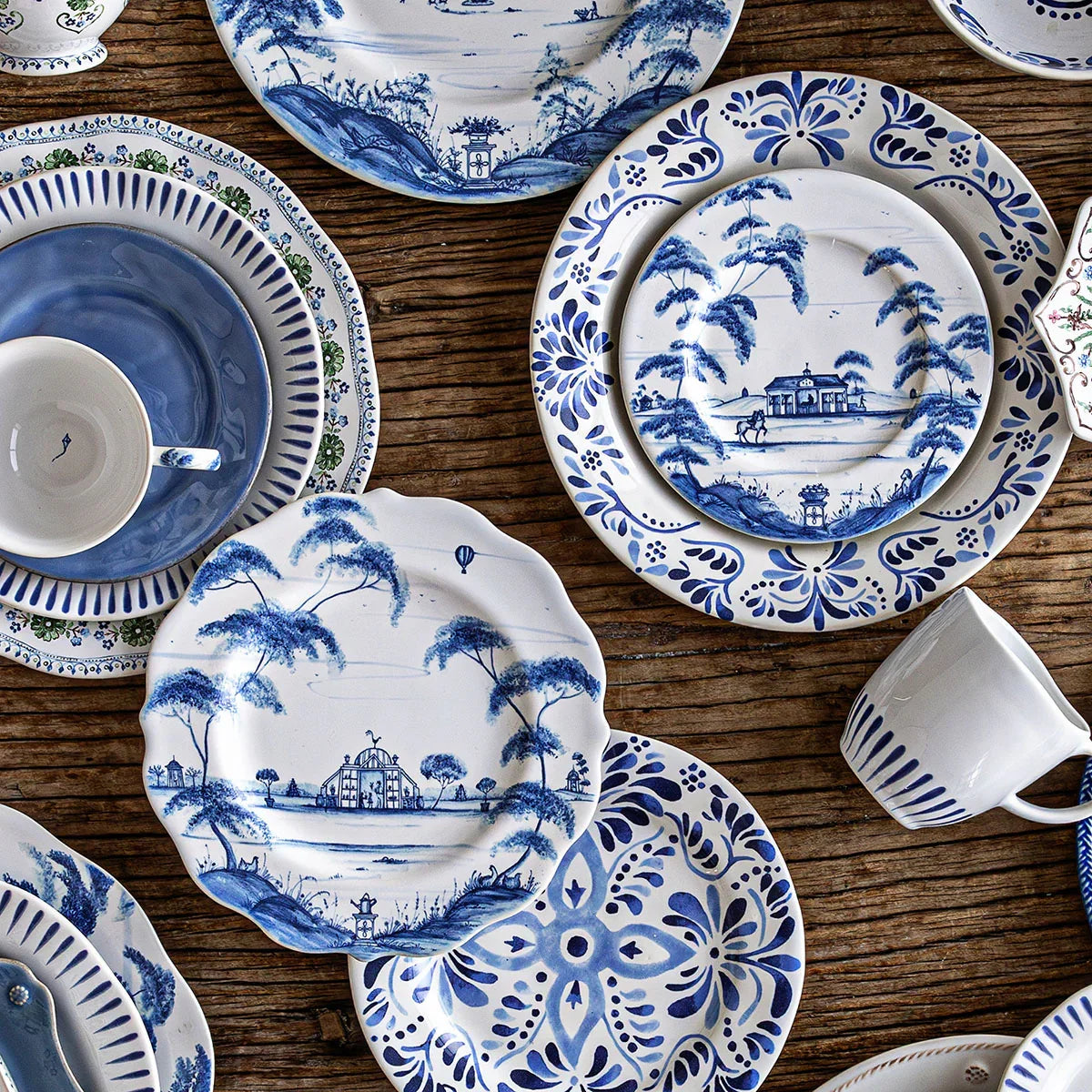 Juliska Country Estate Dessert/Salad Plate - Delft Blue