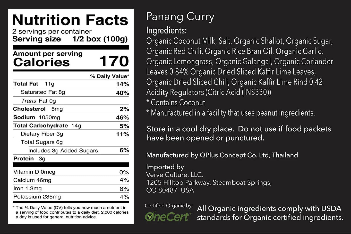 Thai for Two Cooking Kit - Organic Panang Curry