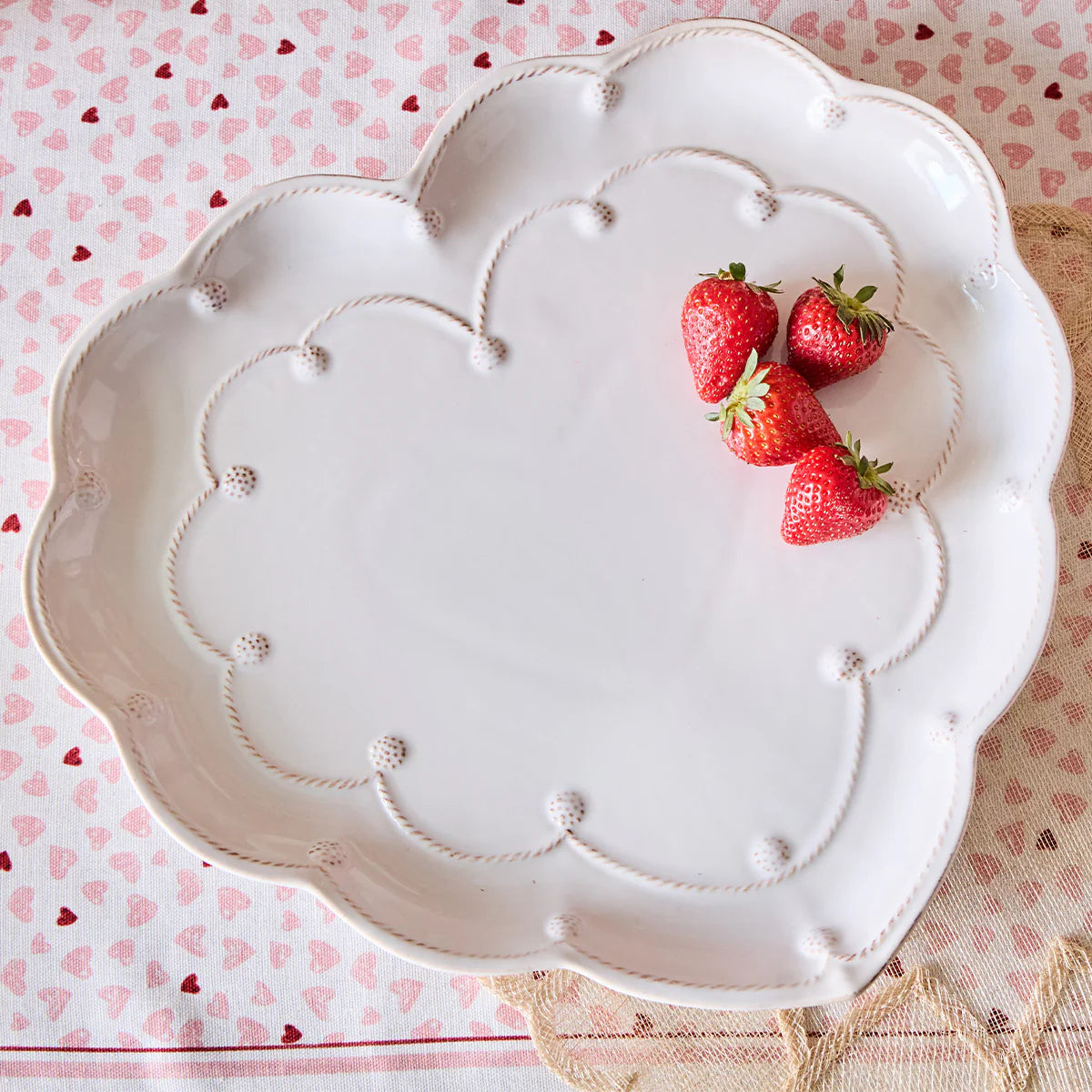 Juliska Berry & Thread 15" Heart Platter