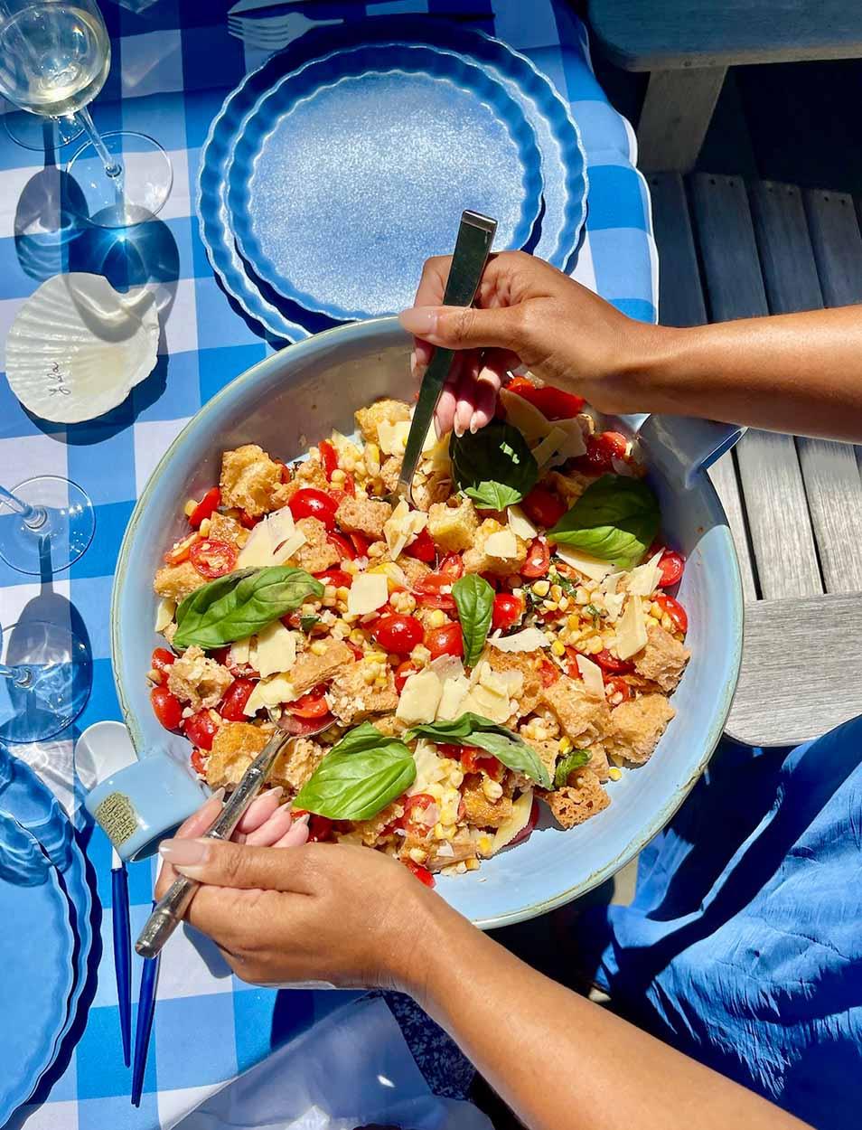 Simply Eco Dinner Plate- French Blue/8pkg - Marcel’s Culinary Experience