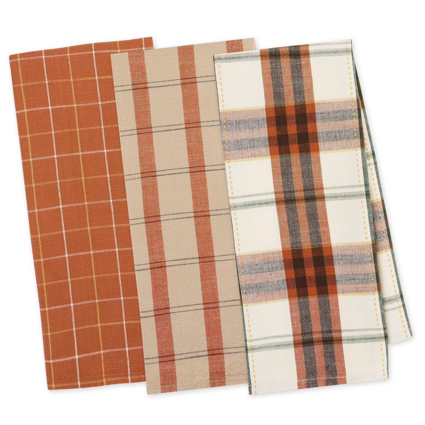 Autumn Picnic Dishtowel Set of 3