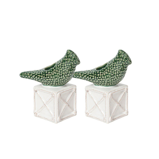 Juliska Berry & Thread Bird Topiary Candlestick Set