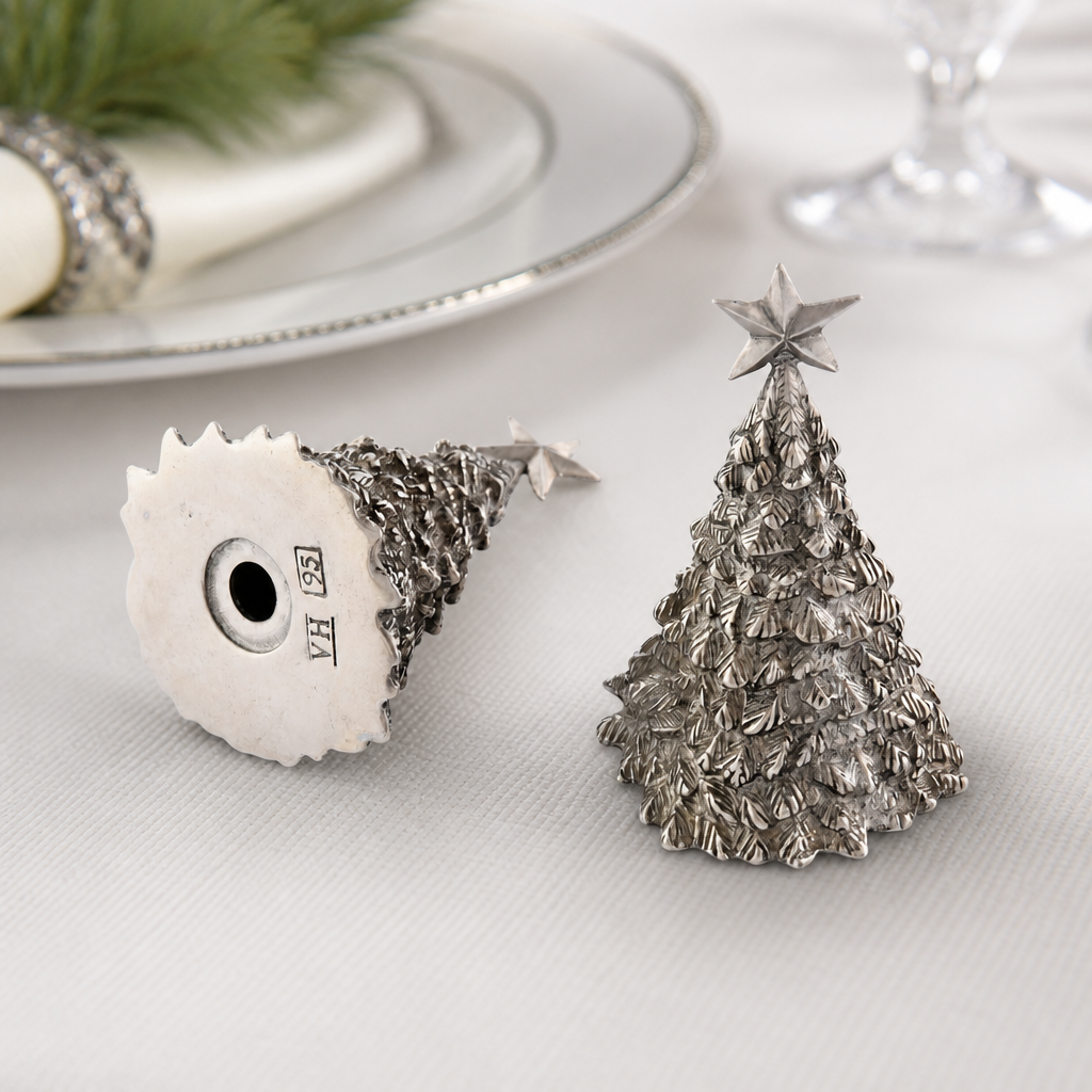Christmas Tree Salt & Pepper Shakers