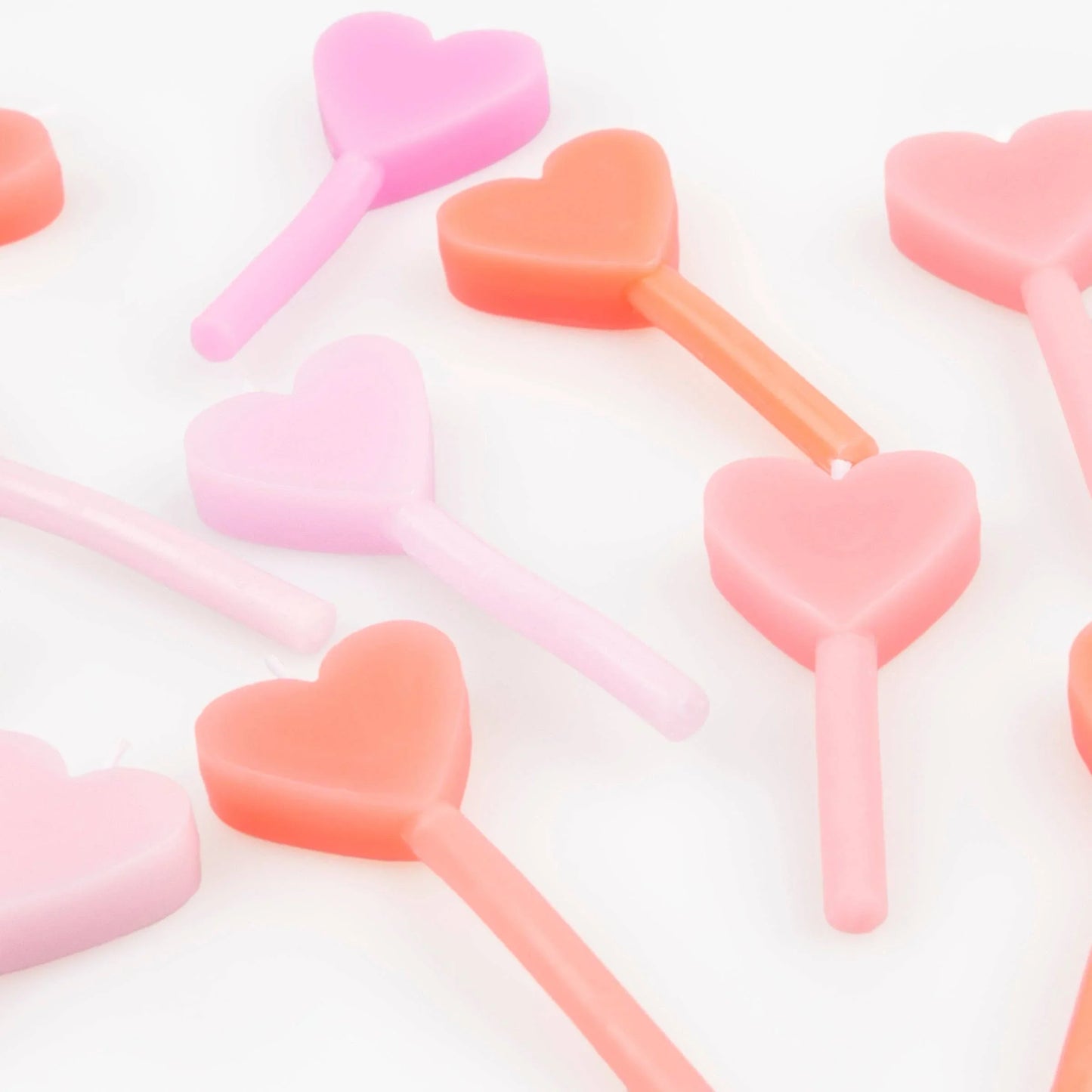 Meri Meri Pink Heart Candles