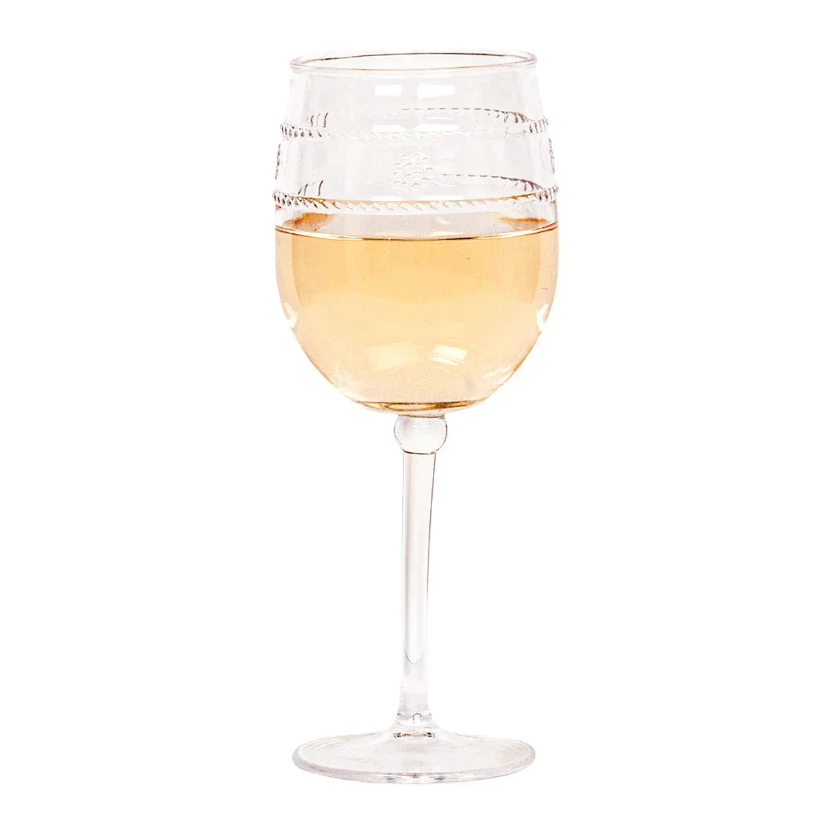 Juliska Isabella Acrylic Wine Glass
