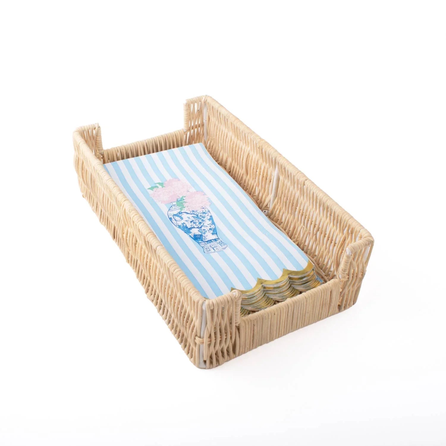 Natural Rattan Guest Towel Tray - Marcel’s Culinary Experience