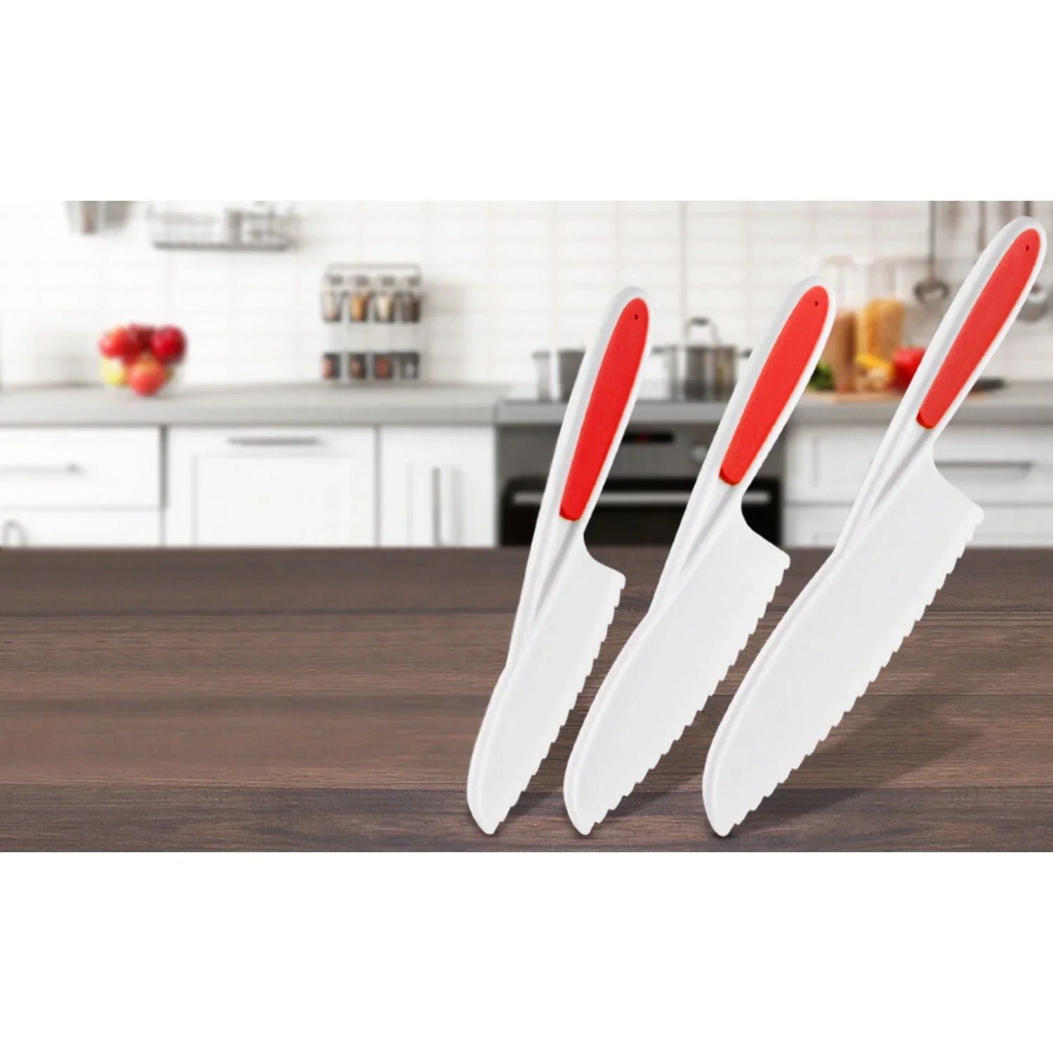 Safety Knife Set For Kids - 3 Piece - Marcel’s Culinary Experience
