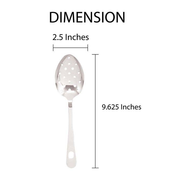Pierced Serving Spoon, 9in