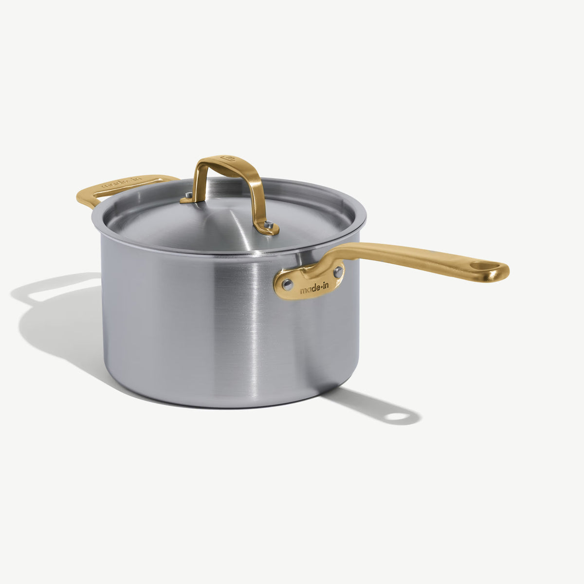 Made In Stainless Clad Saucepan