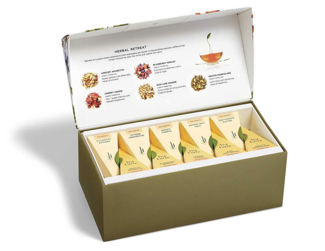 Tea Forte Presentation Box Herbal Retreat