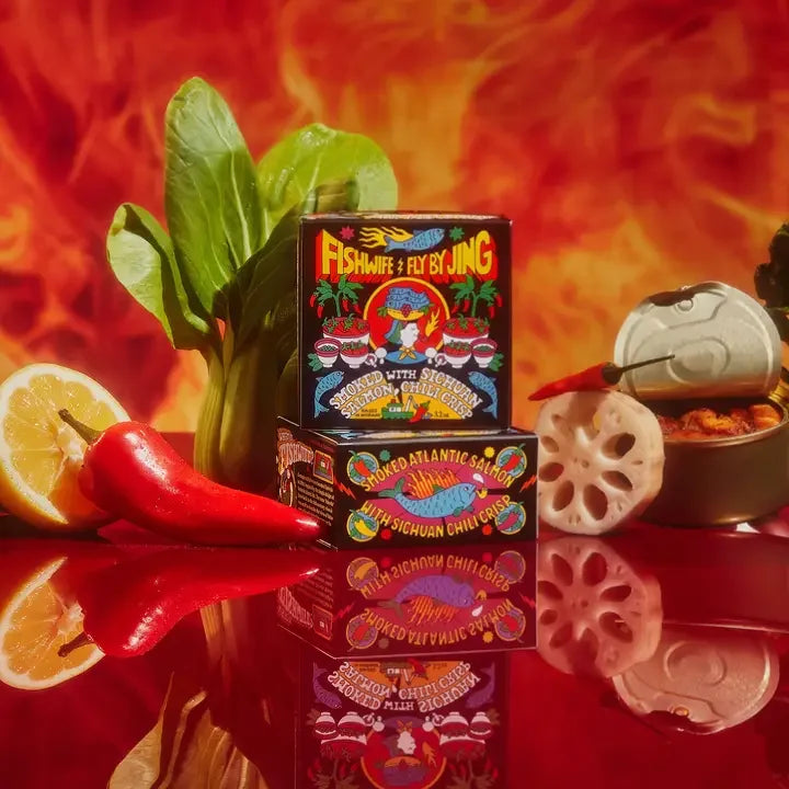 Fishwife Smoked Salmon with Fly By Jing Sichuan Chili Crisp - Marcel’s Culinary Experience