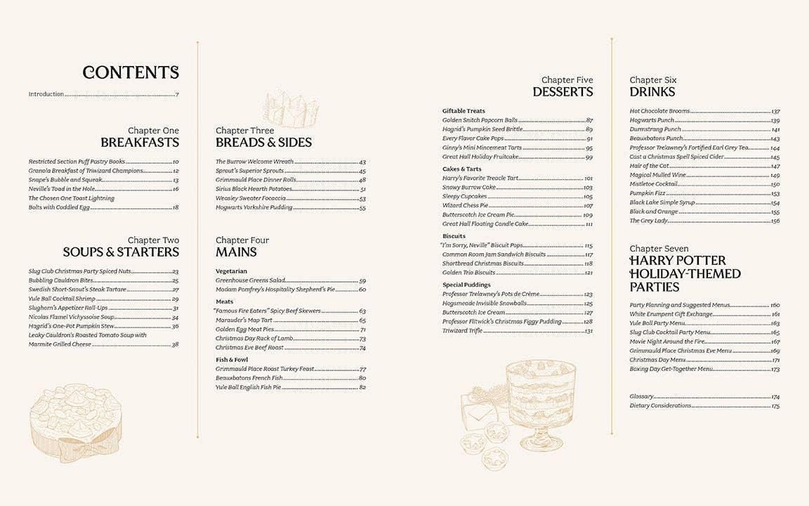 Harry Potter: Official Christmas Cookbook - Marcel’s Culinary Experience