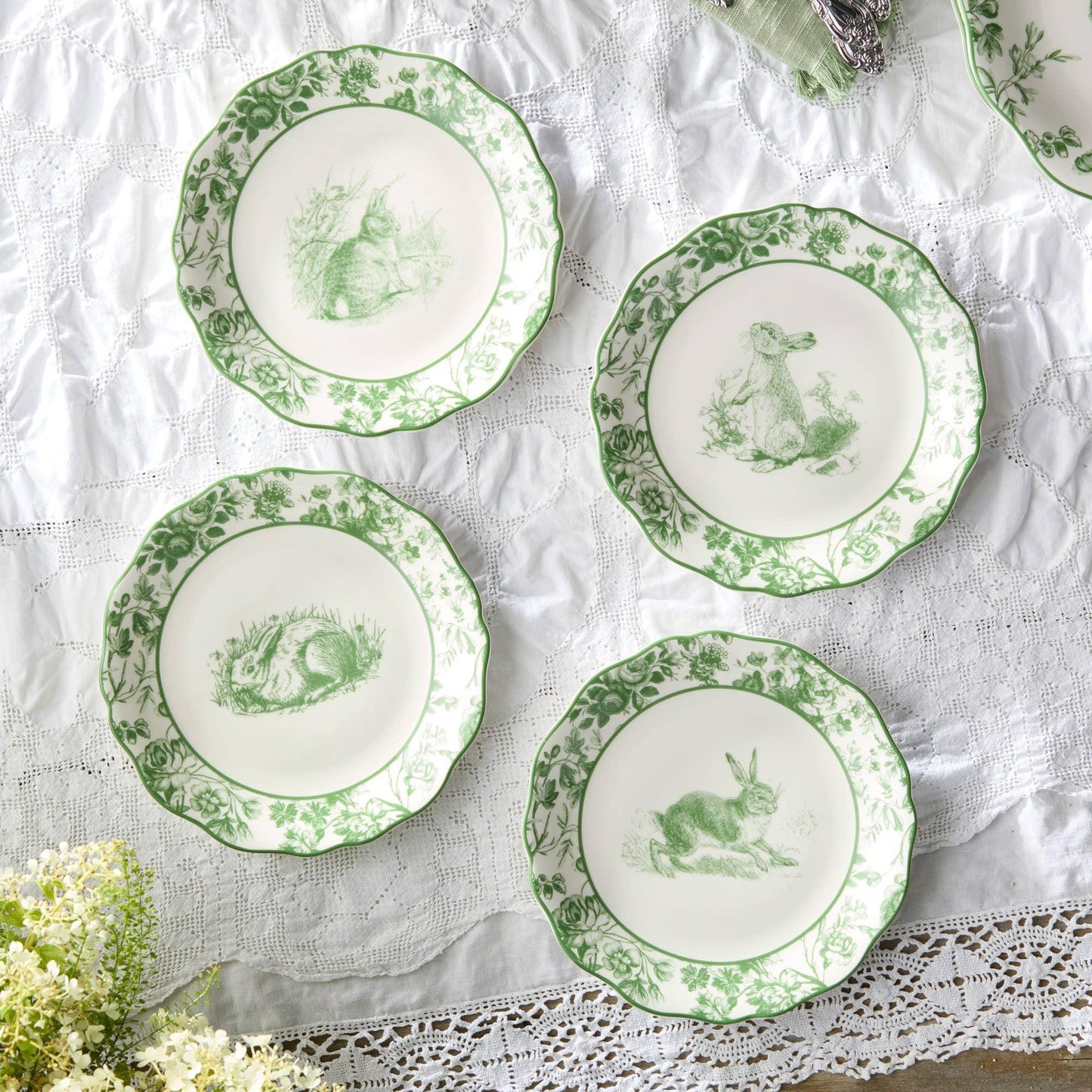 Le Jardin Salad Plate, Set of 4