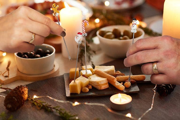 Holiday Icon Cocktail Picks | Set of 4