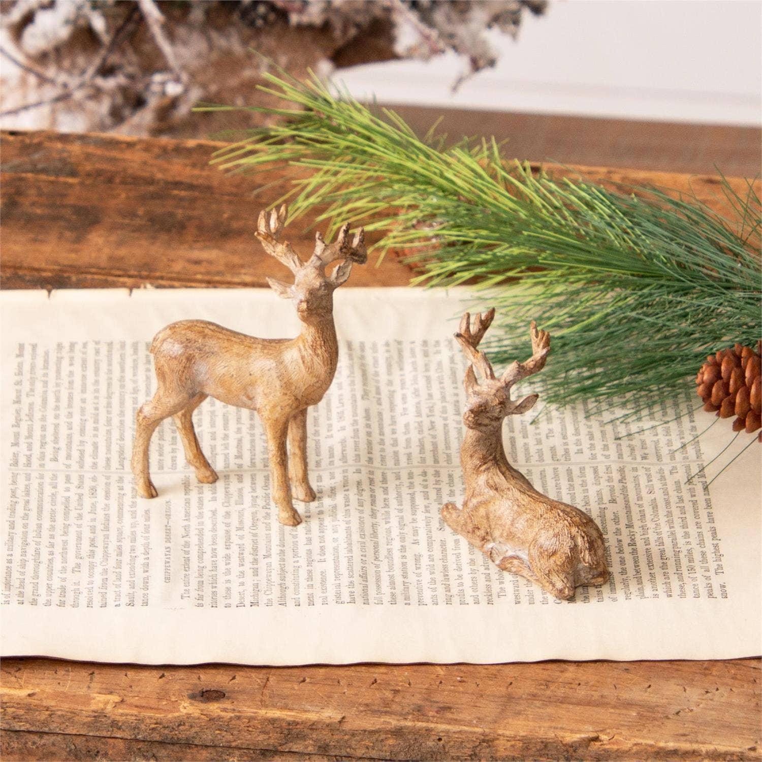 Mini Deer Figurines Set of 2 - Marcel’s Culinary Experience