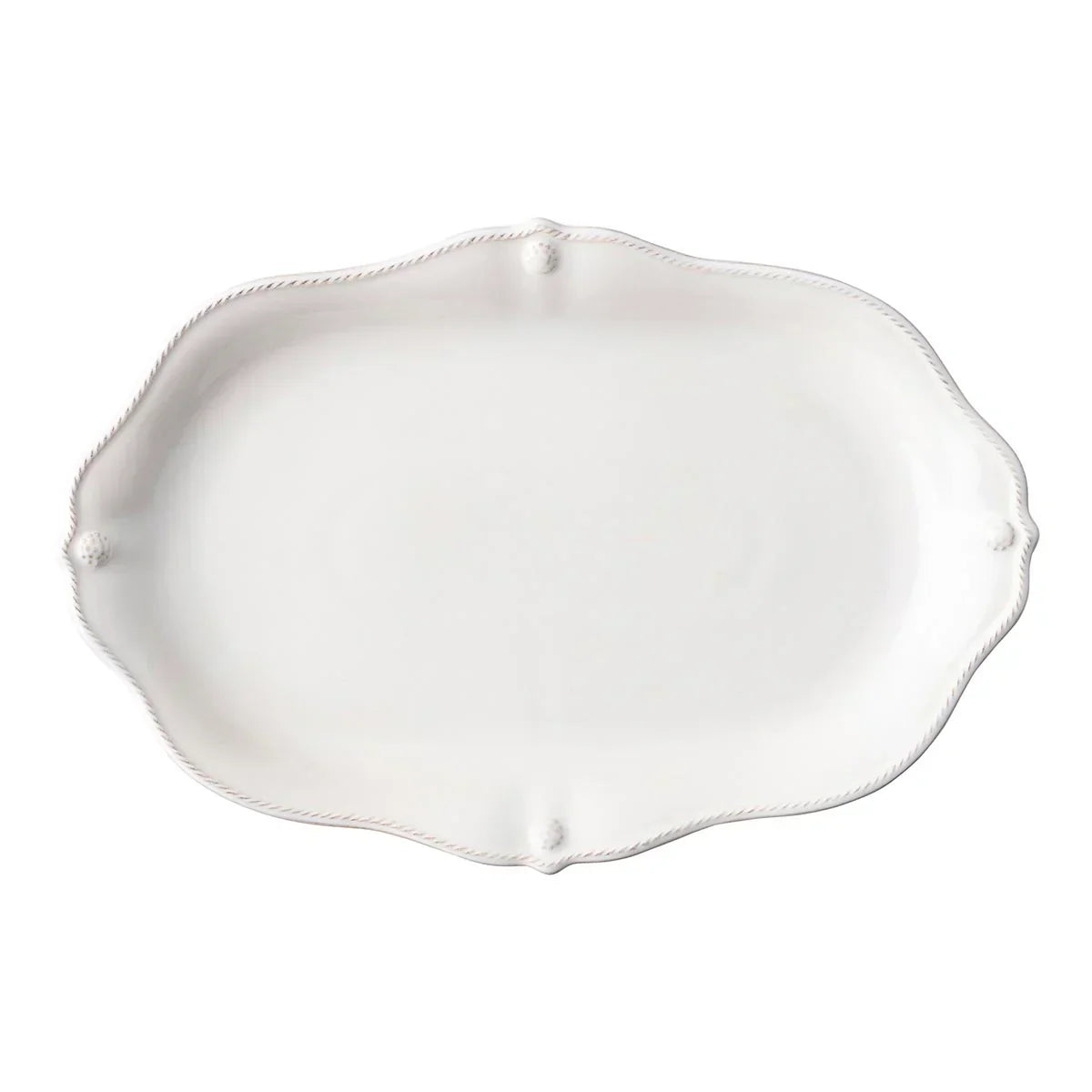 Juliska Berry & Thread 16" Platter - Whitewash