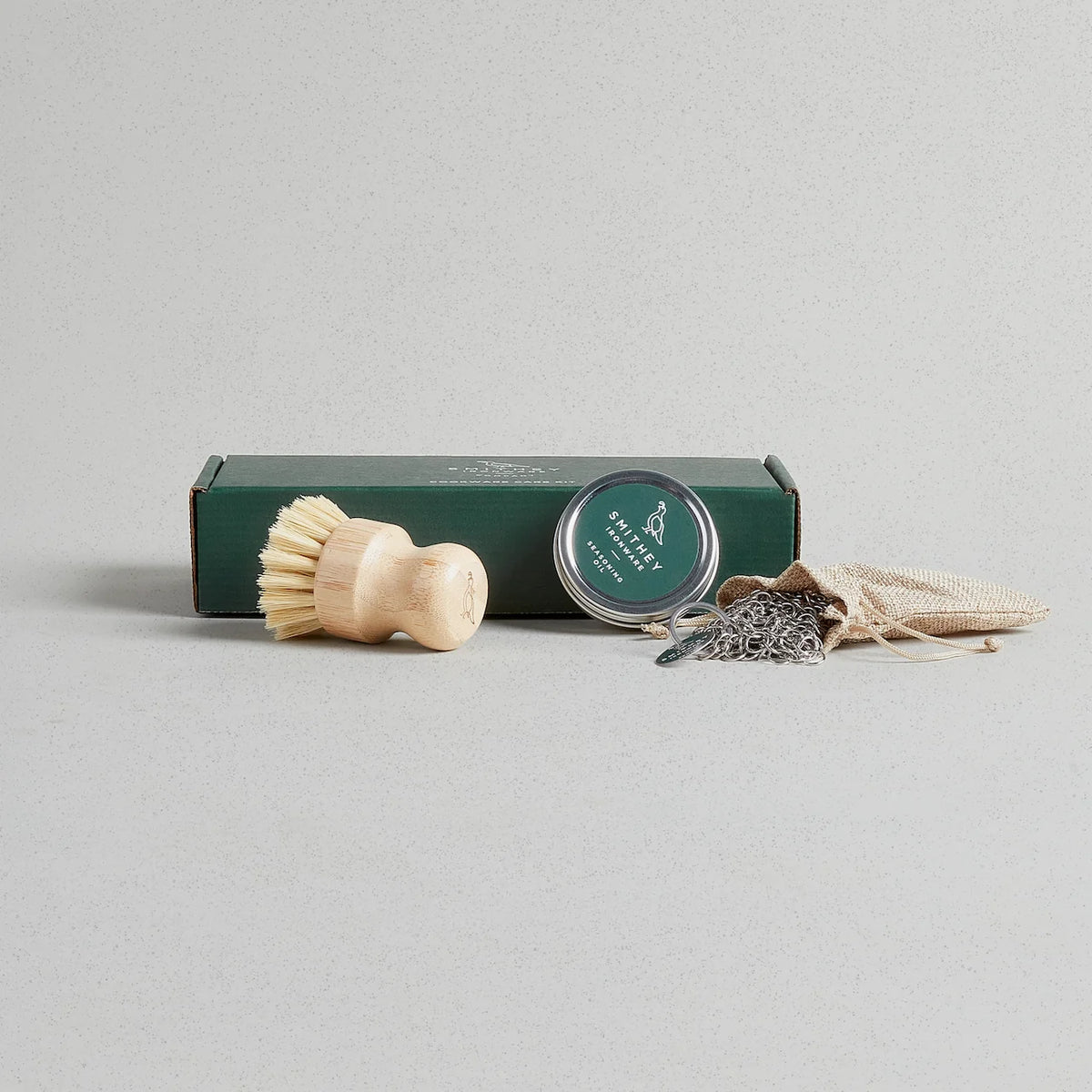 Smithey Cast Iron Cleaning & Care Kit
