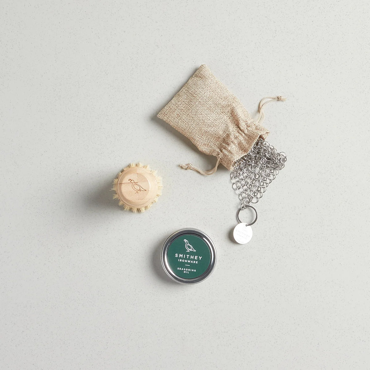 Smithey Cast Iron Cleaning & Care Kit