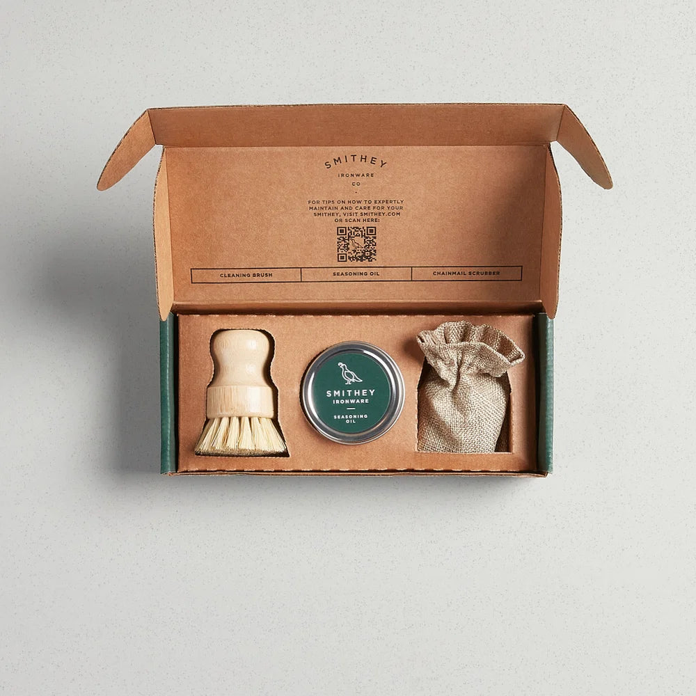 Smithey Cast Iron Cleaning & Care Kit