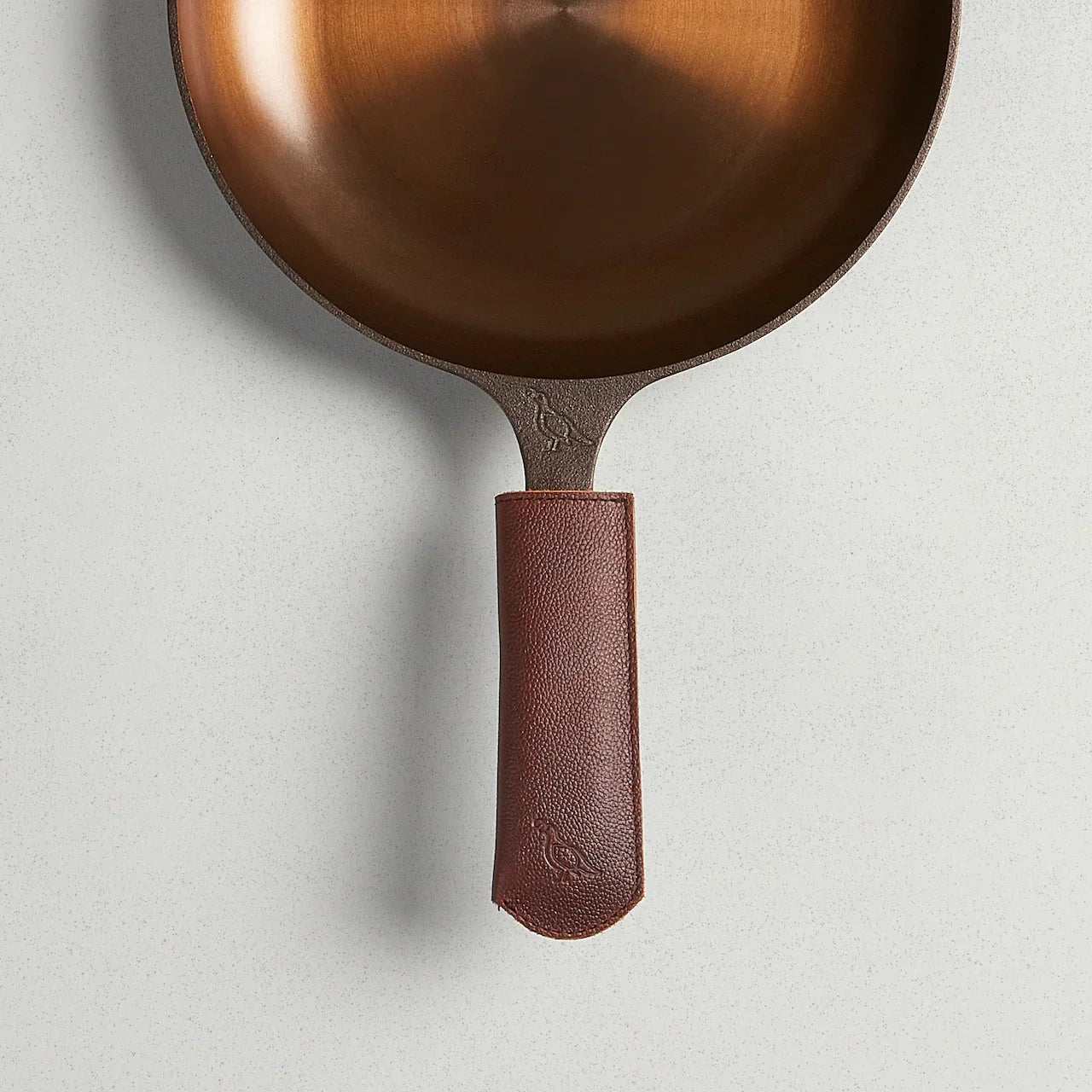 Smithey Extended Leather Skillet Sleeve - Marcel’s Culinary Experience