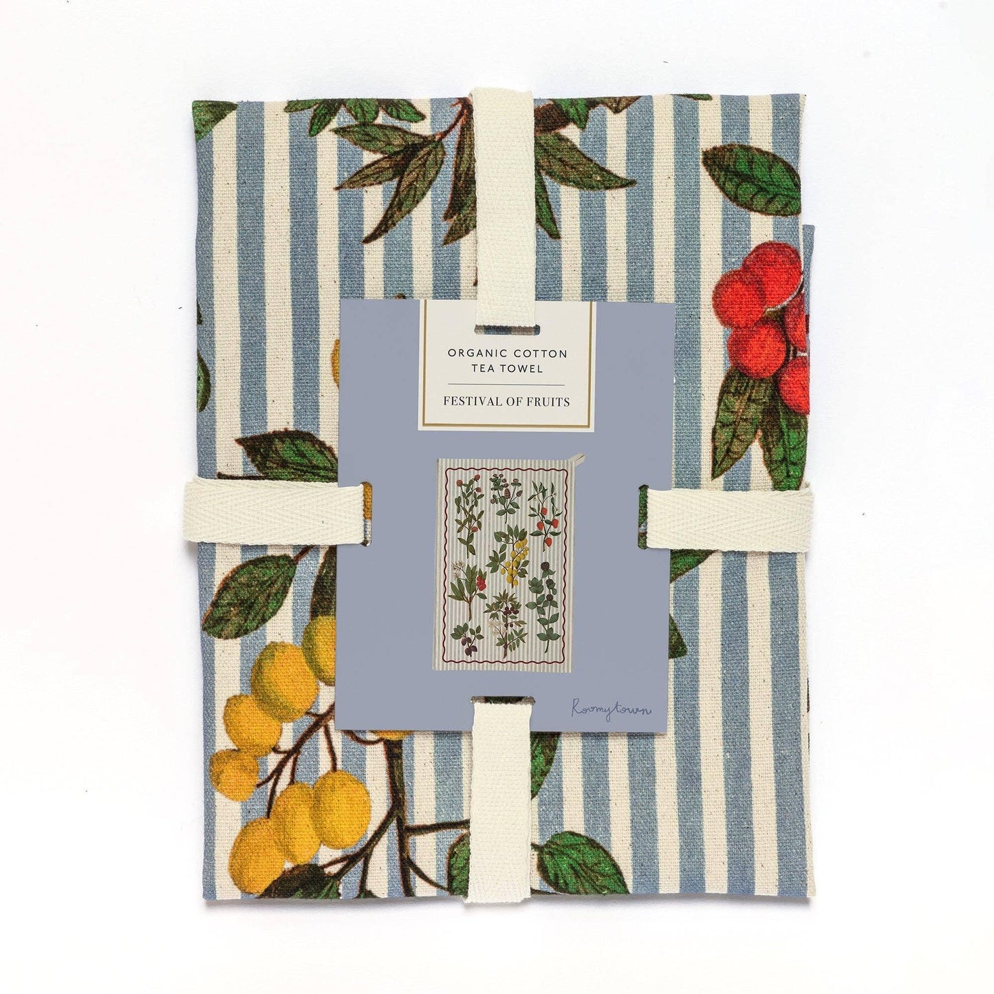 Festival of Fruits Organic Cotton Tea Towel