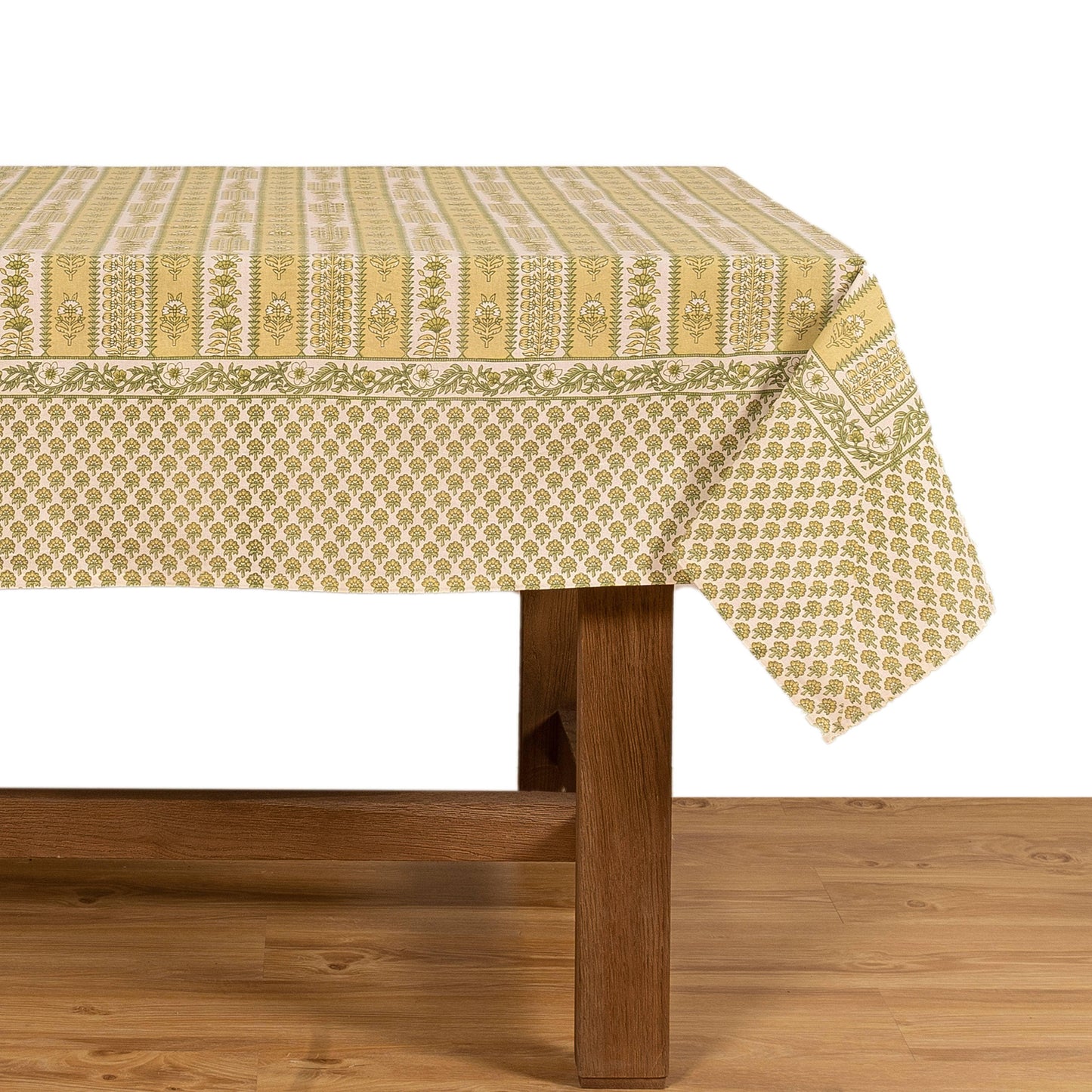 Couleur Nature Provence Avignon Pistache Tablecloth - Marcel’s Culinary Experience
