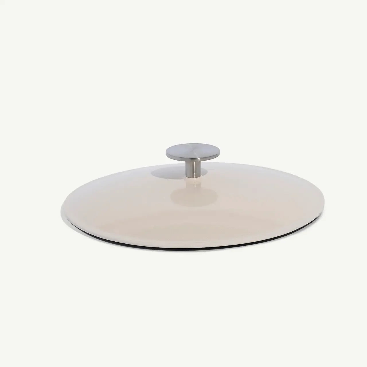 Made In Antique White Round Enameled Cast Iron Dutch Oven - 5.5 Qt - Marcel’s Culinary Experience