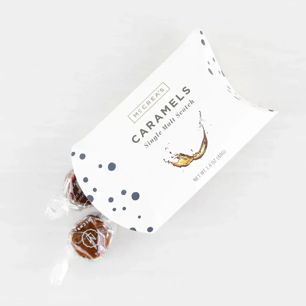Caramels Pillow Box - Single Malt Scotch - Marcel’s Culinary Experience