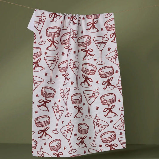 Geometry Soiree Tea Towel - Marcel’s Culinary Experience