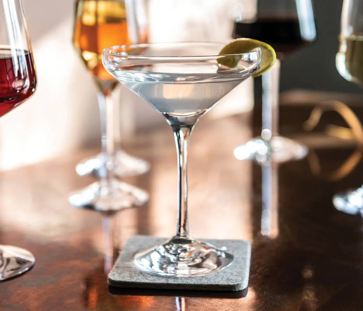 Simon Pearce Vintner Coupe - Marcel’s Culinary Experience