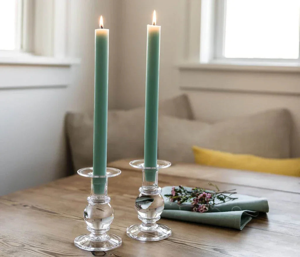Simon Pearce Hartland Candlestick, Set of 2, Small