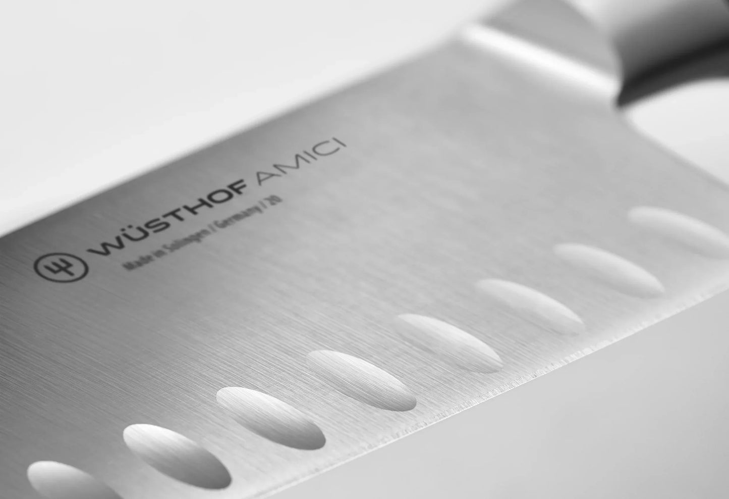 Wusthof Amici 7" Hollow Edge Rotoku (Santoku) - Marcel’s Culinary Experience