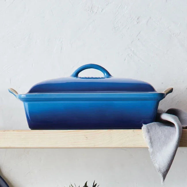 Le Creuset Heritage Rectangular Casserole 4 qt - Marseille - Marcel’s Culinary Experience